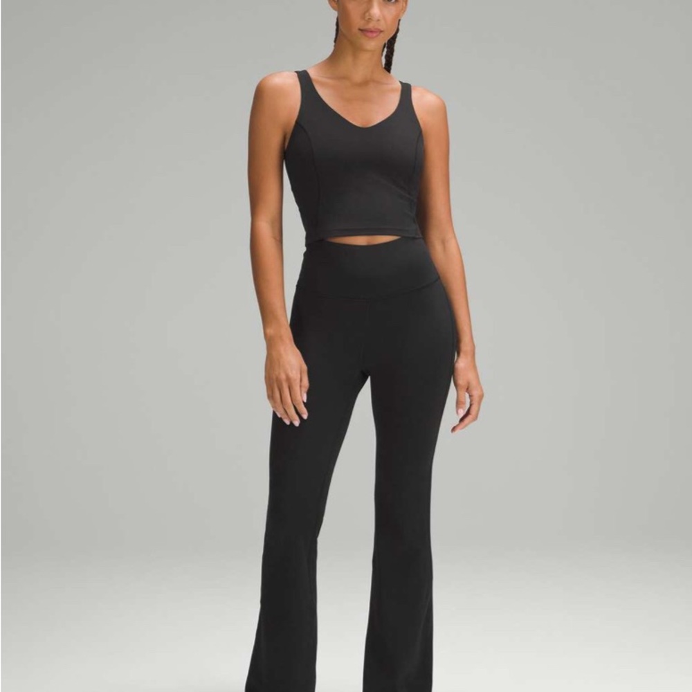 Align Tank Top Light Support, C/D Cup - Black Sz 8